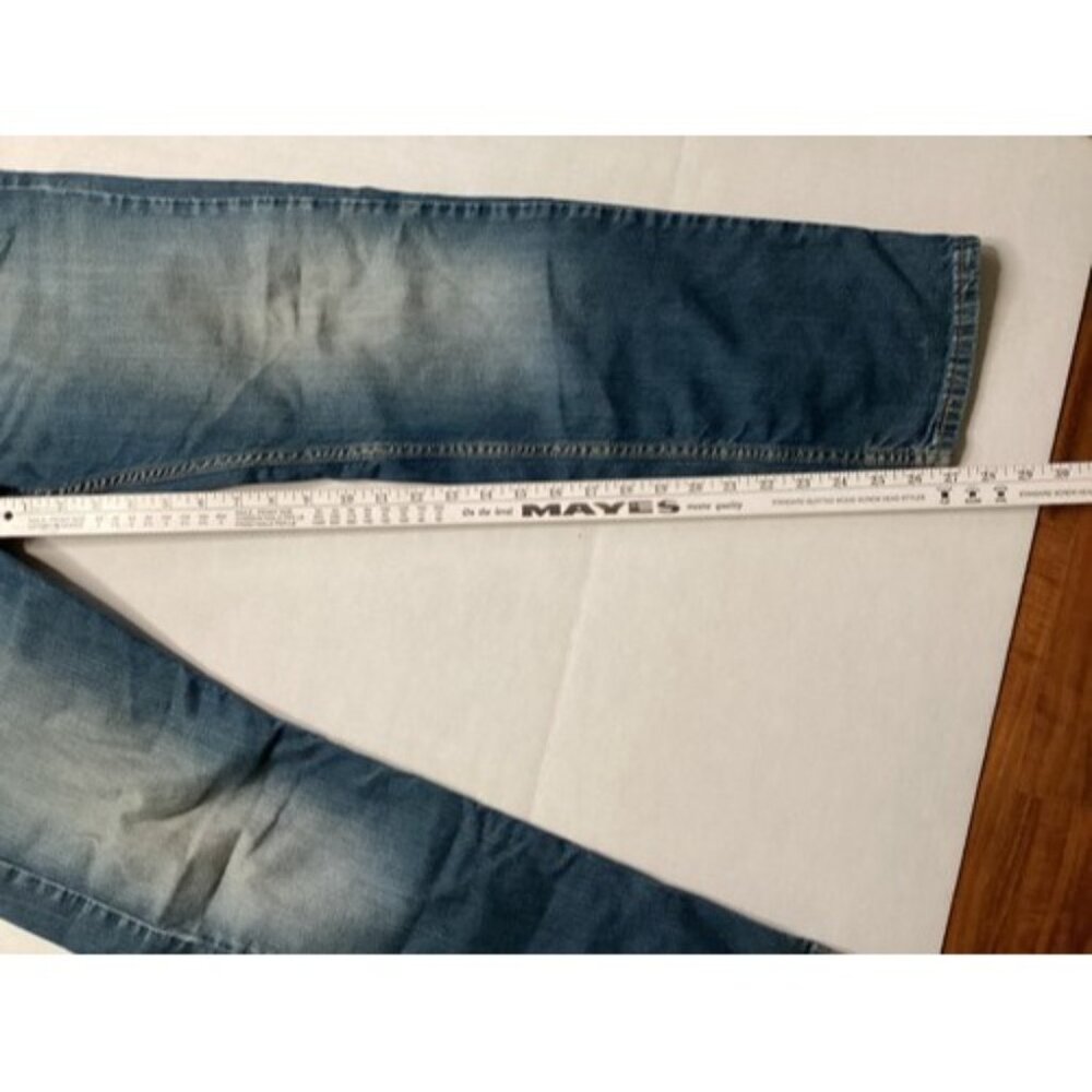 Levi's 505 Regular Fit Straight Leg Jeans Loose Fit Denim Men 31X30 Read - Picture 3 of 9